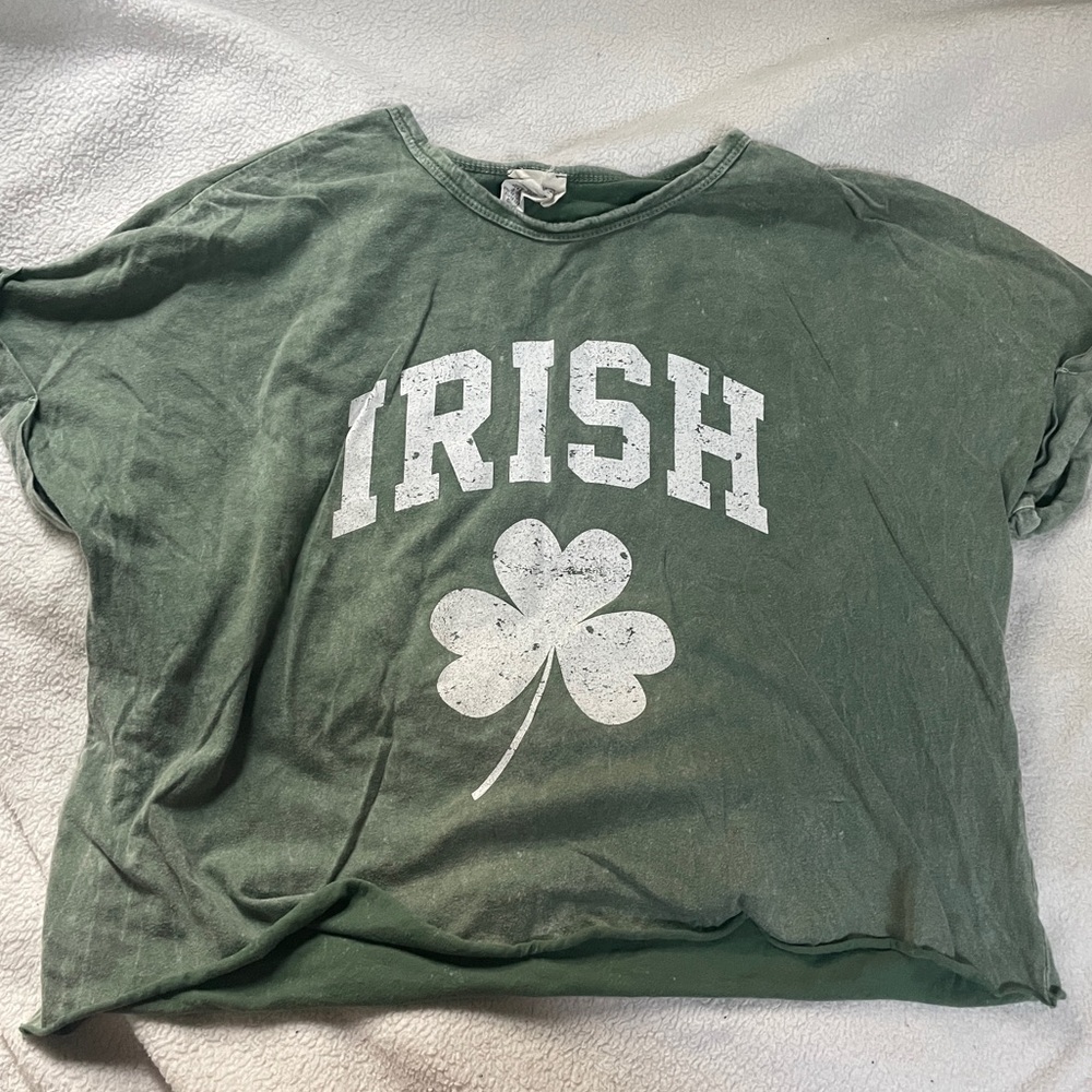 Irish Green top